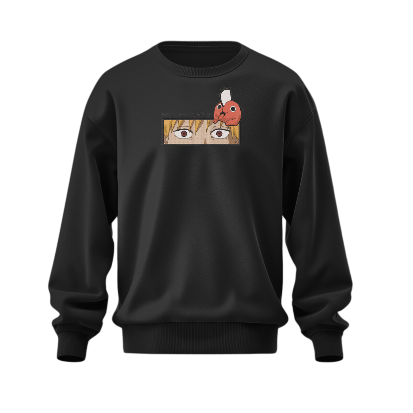Chainsaw Man | Denji mit Pochita Eyes Sweatshirt